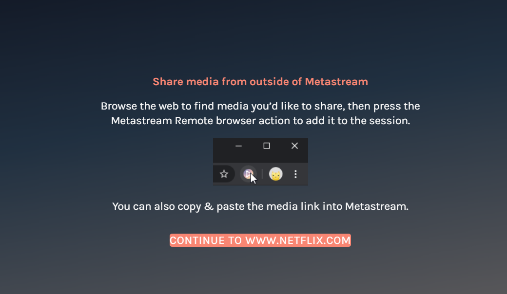 Metastream Netflix